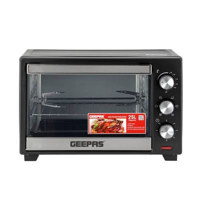 Geepas GO34040 25L Electric Oven with Rotisserie – 1600W