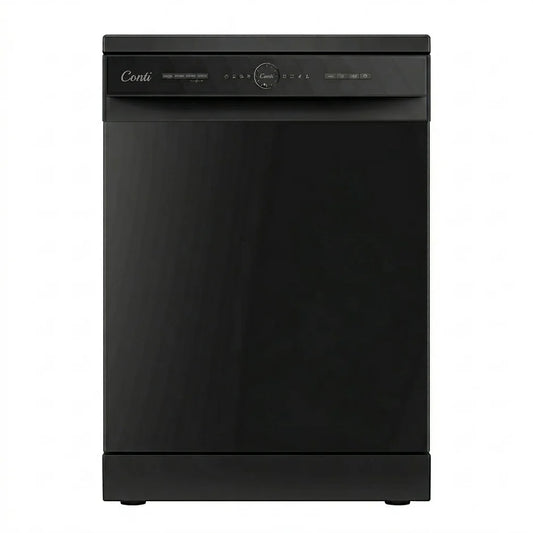 CONTI DISHWASHER - 6 PROGRAMS - 3 SPRAYERS - A+ - DW 61431 BK
