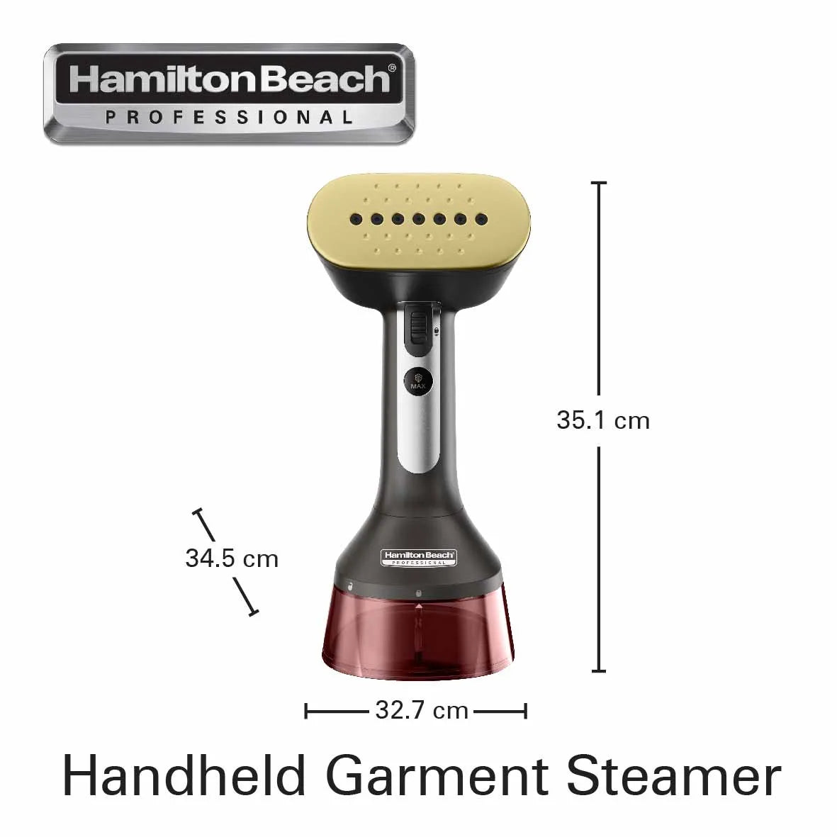 Hamilton Beach Professional Handheld Garment Steamer