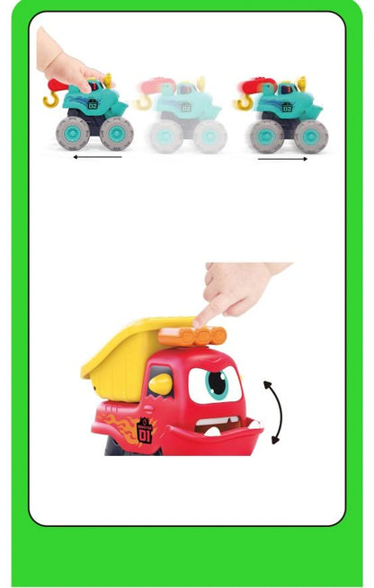 HOLA – Fun Monster Construction Truck Set