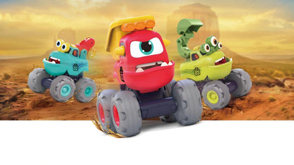 HOLA – Fun Monster Construction Truck Set