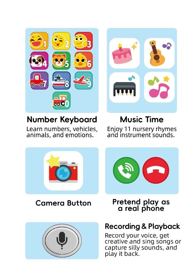 HOLA – Record & Learn Baby Phone
