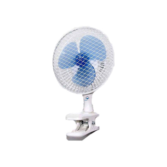 Home Electric Clip Fan 6" - White (HFT-1501)