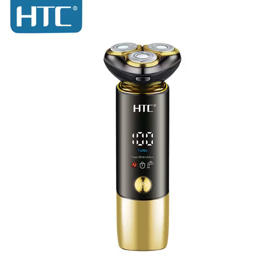 HTC GT-699 IPX6 Fully Washable Shaver with LED Display for Men