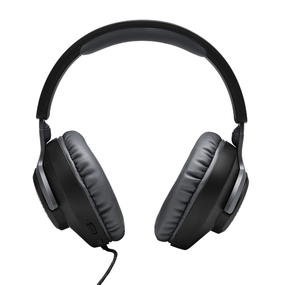 JBL Quantum 100M2 - Wired Over-Ear Gaming Headset with omnidirectional, Detachable mic with Mute Option and Fabric-Covered Memory Foam Ear Cushions, Compatible with All Platforms (Purple)
