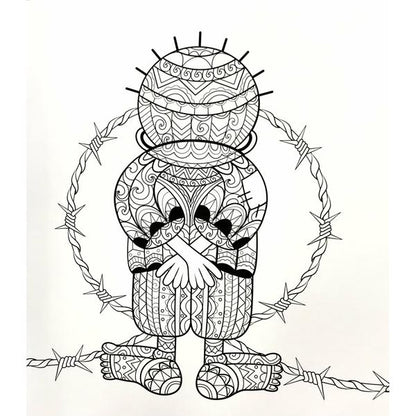 Identity Palestine Coloring Book