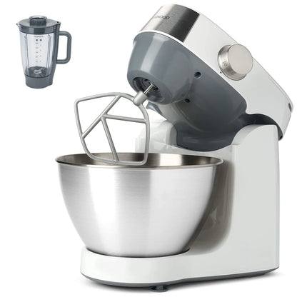 Kenwood Kitchen Mixer, 4.3Lit, 3Pices, 1000Watts, Silver
