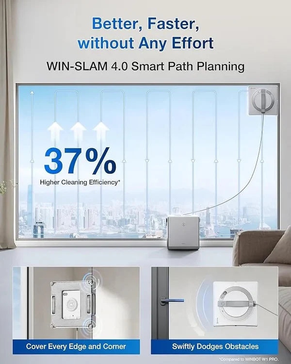 ECOVACS WINBOT W2 PRO Omni Portable Window Cleaning Robot