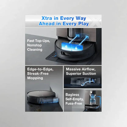 ECOVACS DEEBOT X11 OmniCyclone Robot Vacuum and Mop