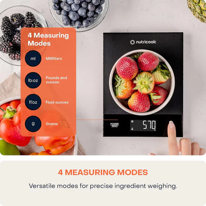 NUTRICOOK Kitchen Scale 2 Stainless Steel