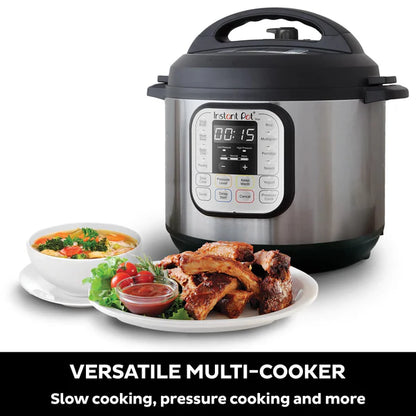 Instant Pot - Duo Electric Pressure Cooker 7-In-1 Smart Multi Cooker, 8L, 1200W
