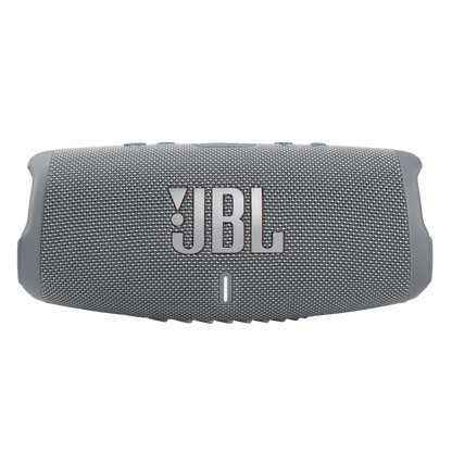 JBL CHARGE 5 - Portable Waterproof (IP67) Bluetooth Speaker with Powerbank USB Charge out, 20 hours playtime, JBL Partyboost (Grey)