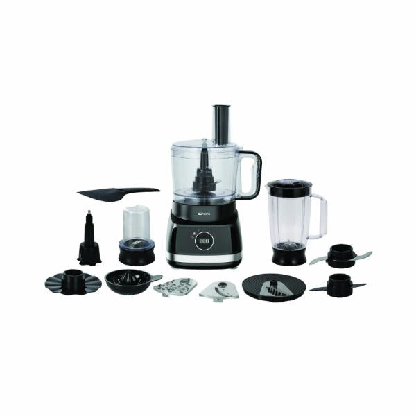 Conti FP 80002 BS Multi-Function Food Processor – 800W Copper Motor, 28 Functions, 9 Accessories, 2L Bowl & 1.5L Blender