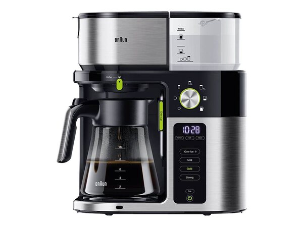 Braun MultiServe KF 9050 BK Coffee machine Stainless steel / black