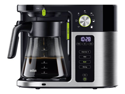 Braun MultiServe KF 9050 BK Coffee machine Stainless steel / black