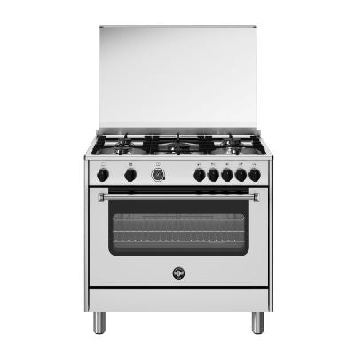 La Germania Gas Cooker 5 Burners 90CM - Silver AMS95C81CX