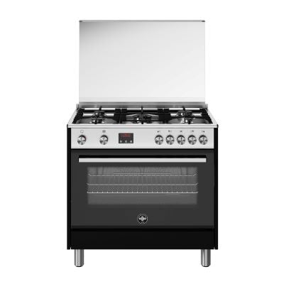 La Germania Gas Cooker 5 Burners 90CM - Black TUS95C81BCN