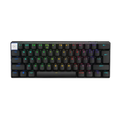 Logitech G PRO X 60 LIGHTSPEED Wireless Keyboard – GX Tactile Optical - Bluetooth & USB-C - Black