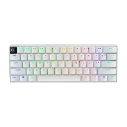 Logitech G PRO X 60 LIGHTSPEED Wireless Gaming Keyboard – White