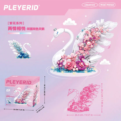 PLEYERID-Swans(with Lighting) 932pcs