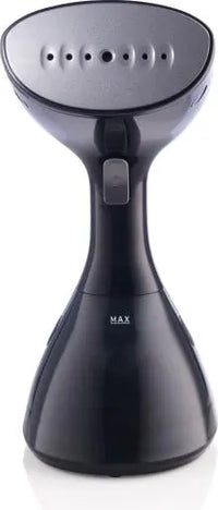 Goronja 220ml Vertical Steam Iron with 35g/min Steam Flow, 2 Steam Levels, Ceramic Soleplate, and Auto Shut-Off - Black - GS2100BKV