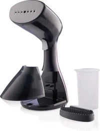 Goronja 220ml Vertical Steam Iron with 35g/min Steam Flow, 2 Steam Levels, Ceramic Soleplate, and Auto Shut-Off - Black - GS2100BKV