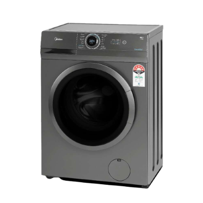 MIDEA Washing Machine 8 KG 14 Programs 1400 RPM A+++ - Gray MF100W80B