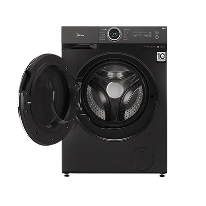 Midea Washing Machine - 10 Kg - 15 Programs - 1400 RPM - Silver - (MF200W100WB/T)