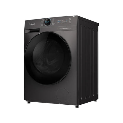 Midea Washing Machine - 9 Kg - 15 Programs - 1400 RPM - Silver - (MF200W90WB/T)