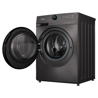 Midea Washing Machine - 9 Kg - 15 Programs - 1400 RPM - Silver - (MF200W90WB/T)