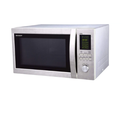 SHARP Microwave 43 Liter 900 Watt - Silver R-45BR/BT (ST)