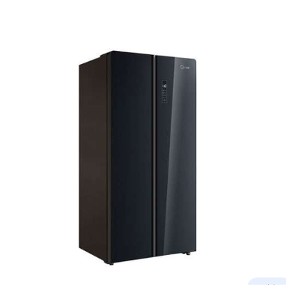 MIDEA Side by Side Refrigerator 510 Liter A+ - Black MDRS710FGF22