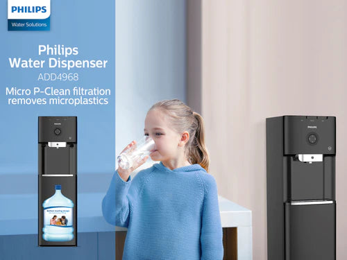 Philips bottom-fill water cooler with UV light and Micro P-Clean technology