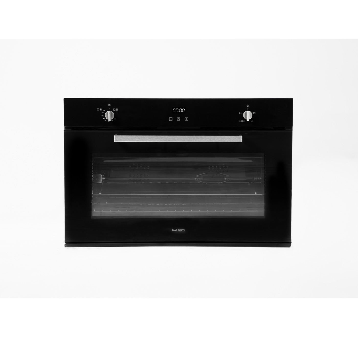 Conti Built In Gas Oven - 90CM -125L - Black
