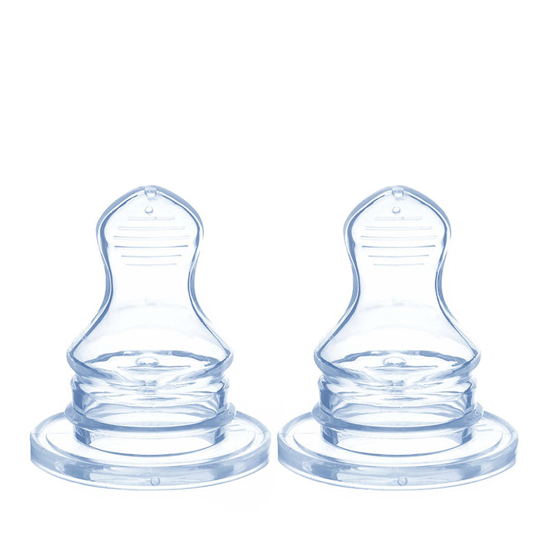 Optimal Ortho-Silicone Nipple 0+ 2PCS