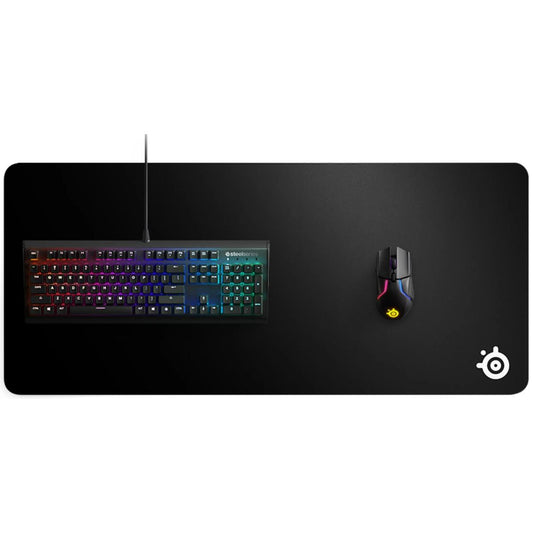 SteelSeries QcK XXL Low Profile Cloth Gaming Mouse Pad Thick Cloth (900 x 300 x2 mm)