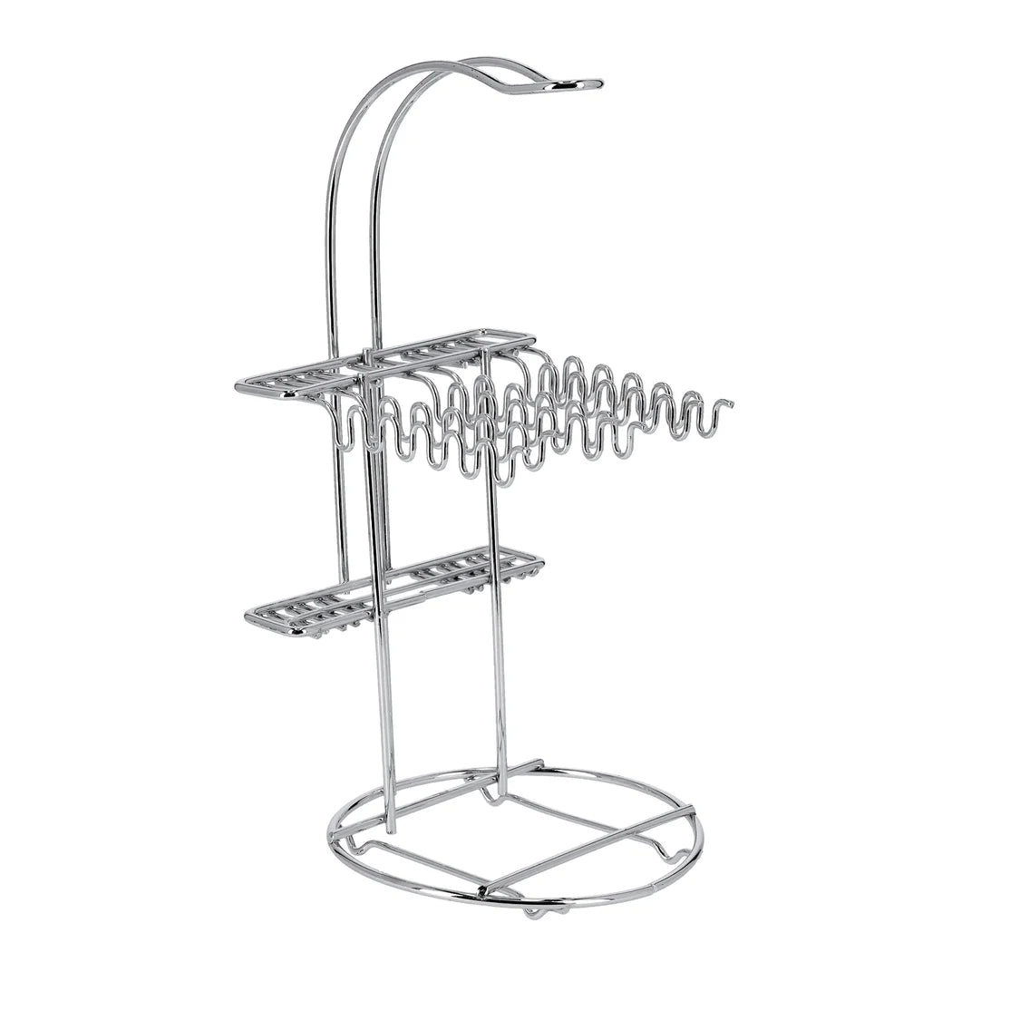 Royalford 25-piece stainless steel cutlery set with elegant stand | rust-resistant mirror finish, ergonomic design, durable build, perfect for everyday dining
