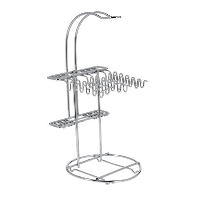 Royalford 25-piece stainless steel cutlery set with elegant stand | rust-resistant mirror finish, ergonomic design, durable build, perfect for everyday dining