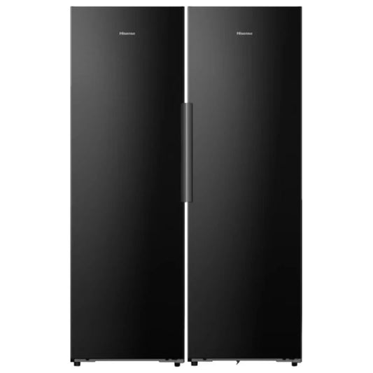 Hisense 25 Cu. Ft. French Door Refrigerator Black, Total No Frost, KitchenFit Design