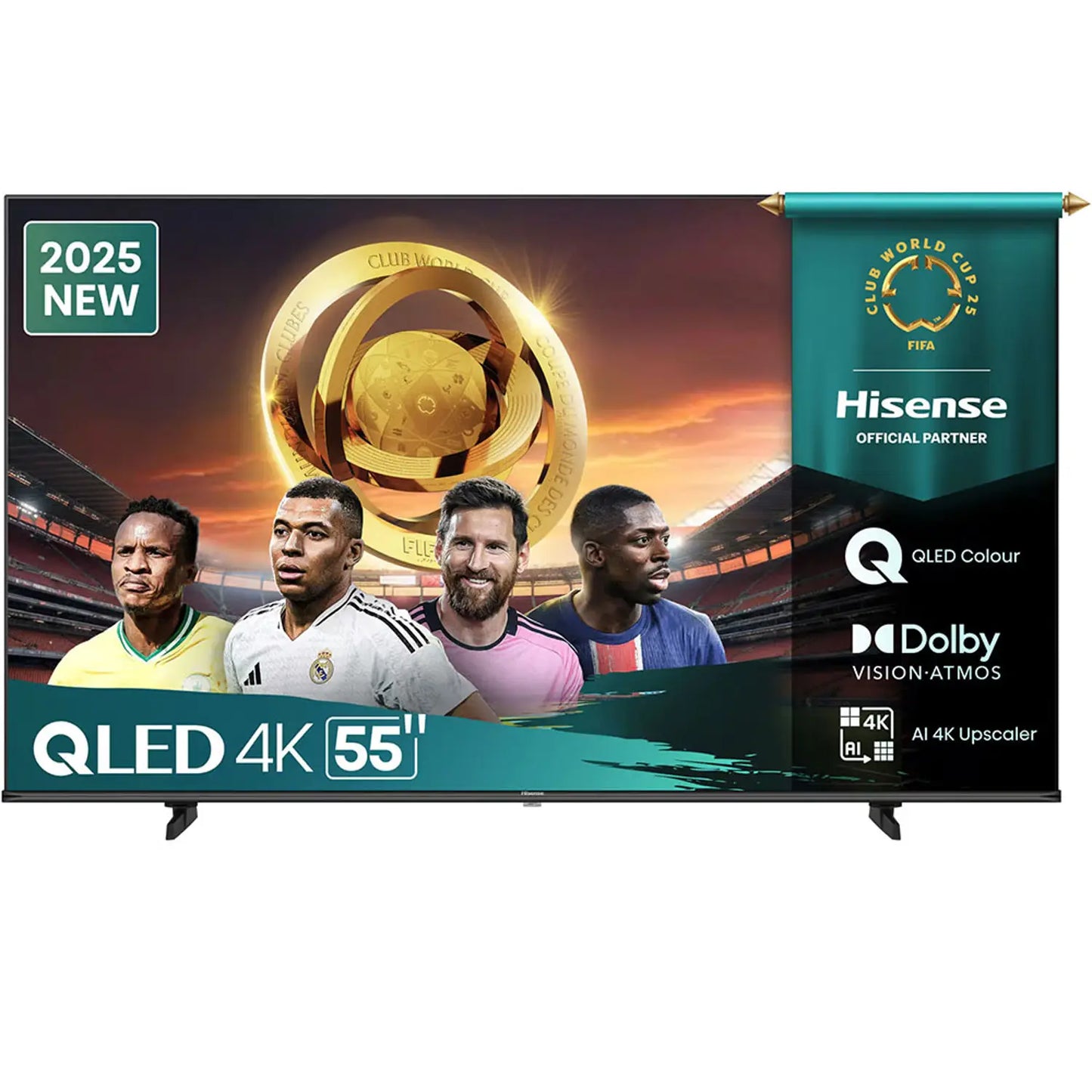 Hisense 55″ Q61Q 4K QLED Smart Television (2025 Model)