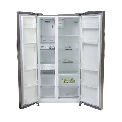 Midea Side By Side Refrigerator - 548 Ltr - Stainless Steel - (MDRS710FGF02)