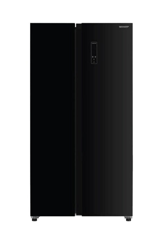 SHARP Side by Side Refrigerator 815 LITER Glass Black
