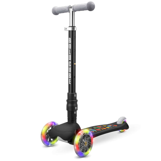 Boldcube – Three Wheel Scooter Teeny | Rocket Black | Ages 3-8