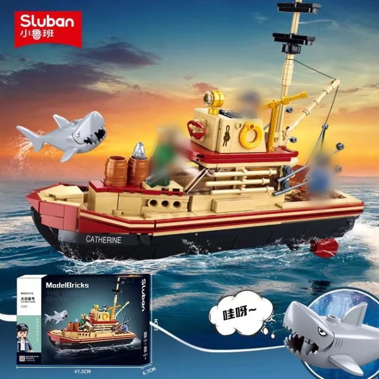 ModelBricks- The Great Shark  592pcs