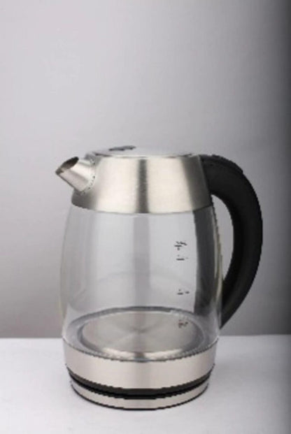 Sona 1.7-Liter Glass Electric Kettle, 2200 Watts