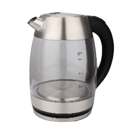Sona 1.7-Liter Glass Electric Kettle, 2200 Watts