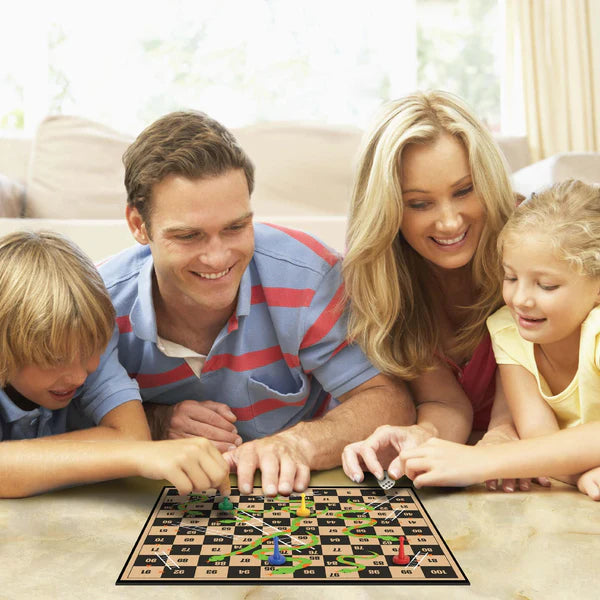 Ambassador - 2 in 1 Ludo & Snakes & Ladders | Classic Games
