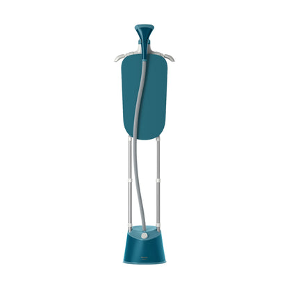Philips Garment Steamer 1000 Series - 1800W, 1.8L Detachable Tank, 3 Steam Setting, 36 g/min, Integrated Stylemat, Blue - STE1040/26