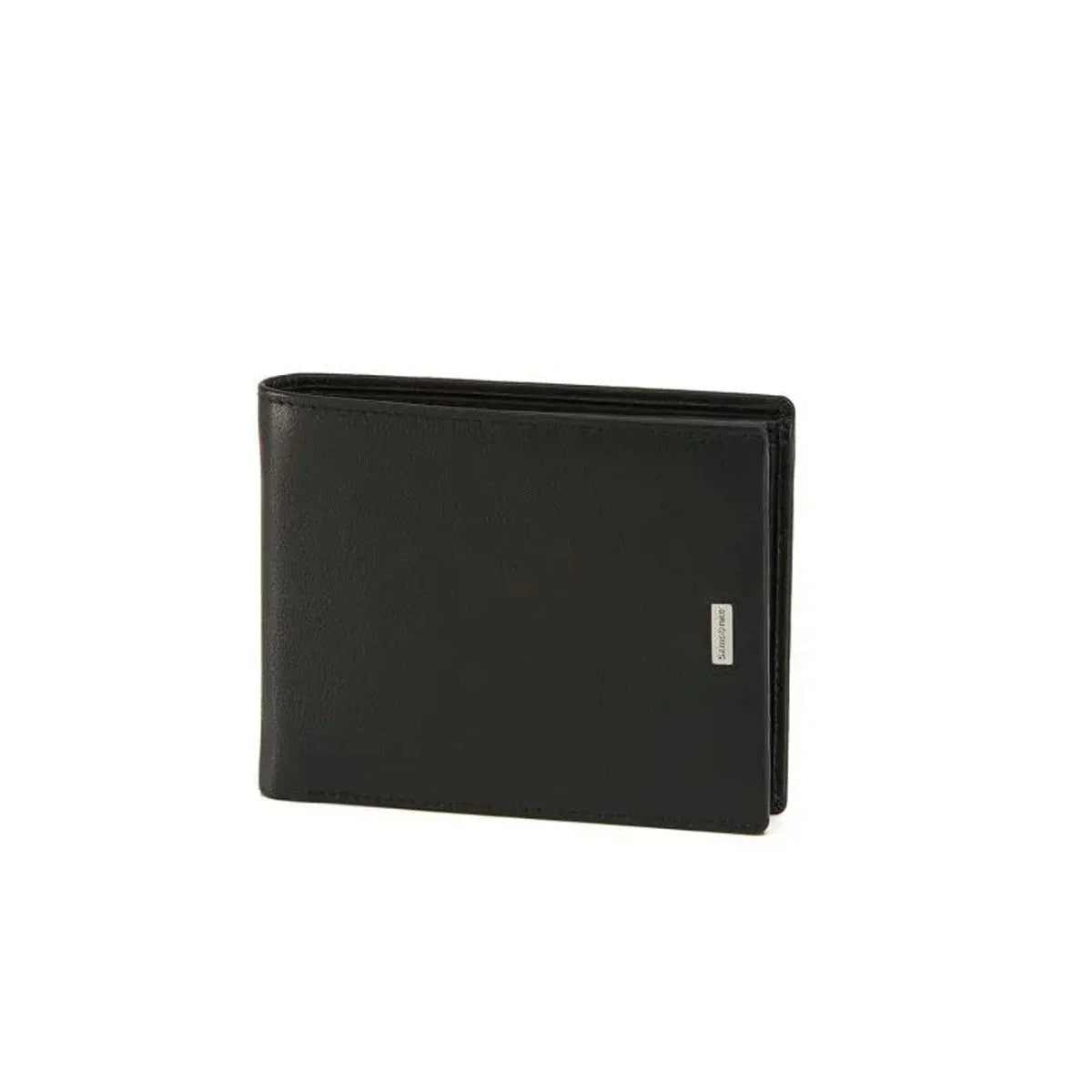 Samsonite NYX 3 SLG 015 Men's Slim Leather Bifold Wallet - Black