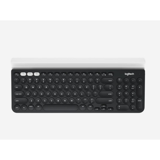 Logitech K780 Multi-Device Wireless Keyboard for Computer, Phone and Tablet, Windows, Mac – FLOW Cross-Computer Control Compatible - Speckles Arabic / English